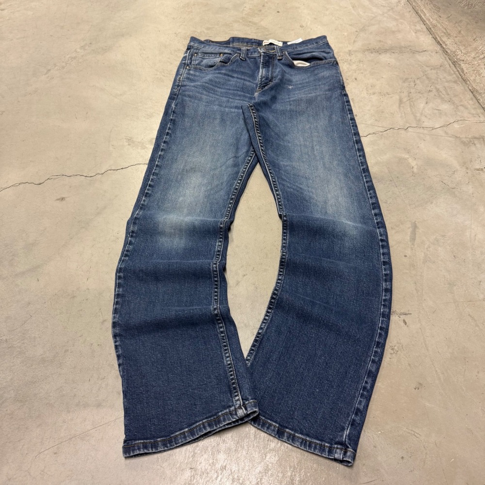 Wrangler Relaxed Boot Cut Jeans Mens 30x30 Medium Wash Denim 98RBWGW
